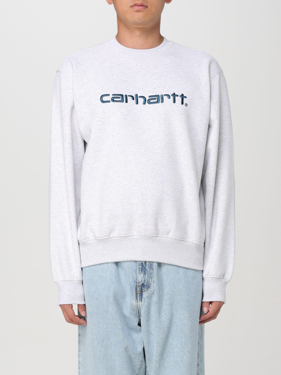 CARHARTT WIP SUDADERA: Sudadera hombre Carhartt Wip, Gris - Img 1