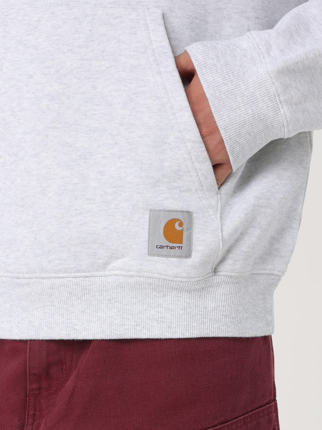 CARHARTT WIP ТОЛСТОВКА: Толстовка Мужское Carhartt Wip, Серый - Img 4