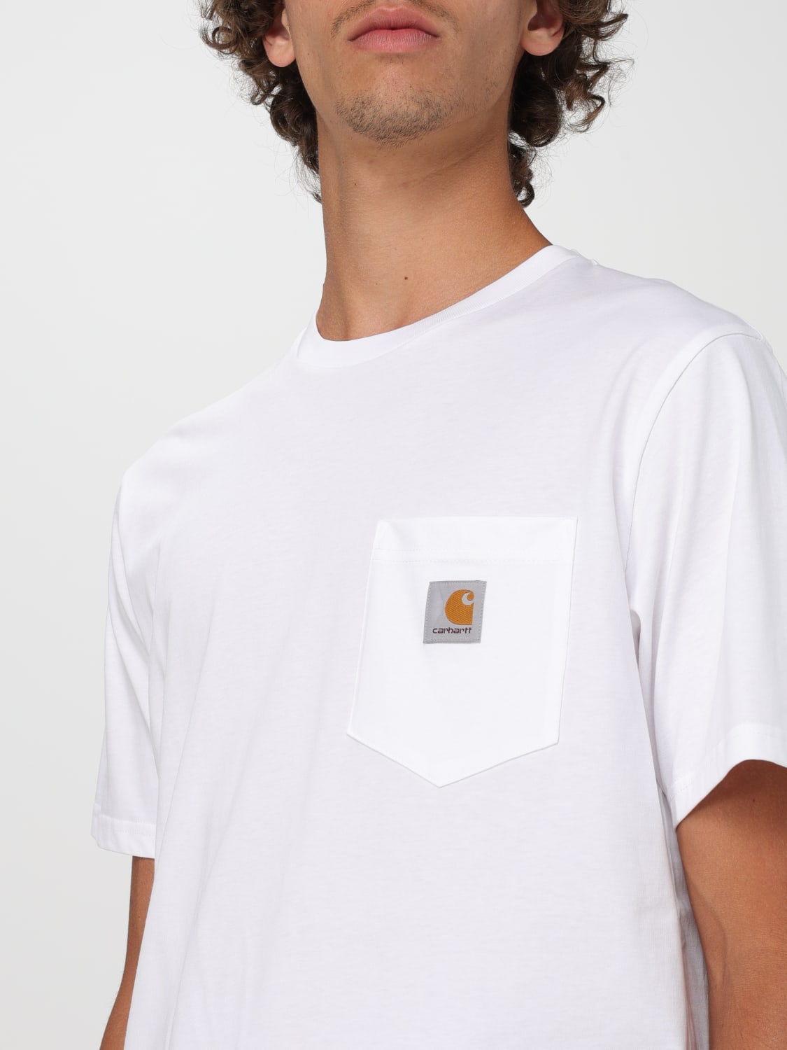 CARHARTT WIP T-SHIRT: T-shirt men Carhartt Wip, White - Img 4