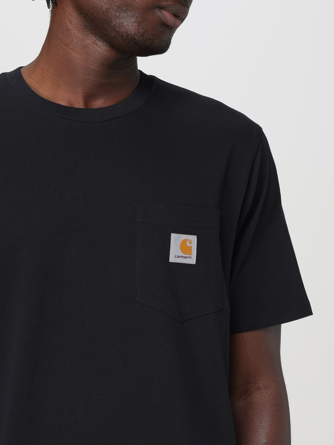 CARHARTT WIP T-SHIRT: T-shirt men Carhartt Wip, Black - Img 3