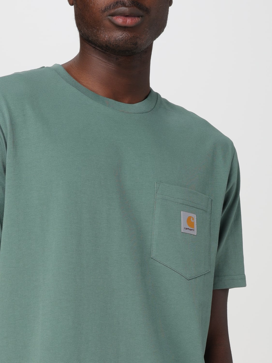 CARHARTT WIP T-SHIRT: T-shirt men Carhartt Wip, Green - Img 3