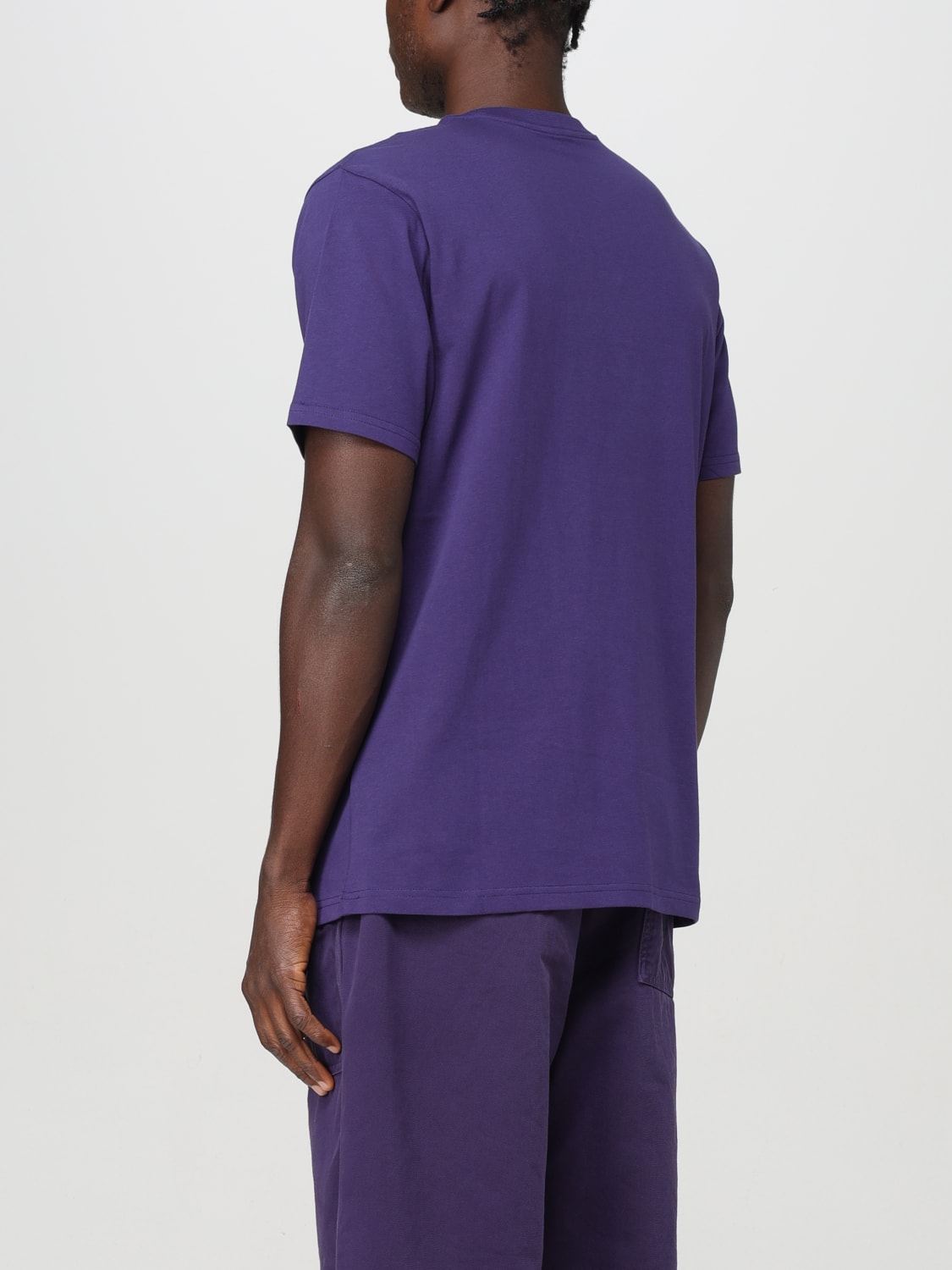 CARHARTT WIP T-SHIRT: T-shirt men Carhartt Wip, Violet - Img 3