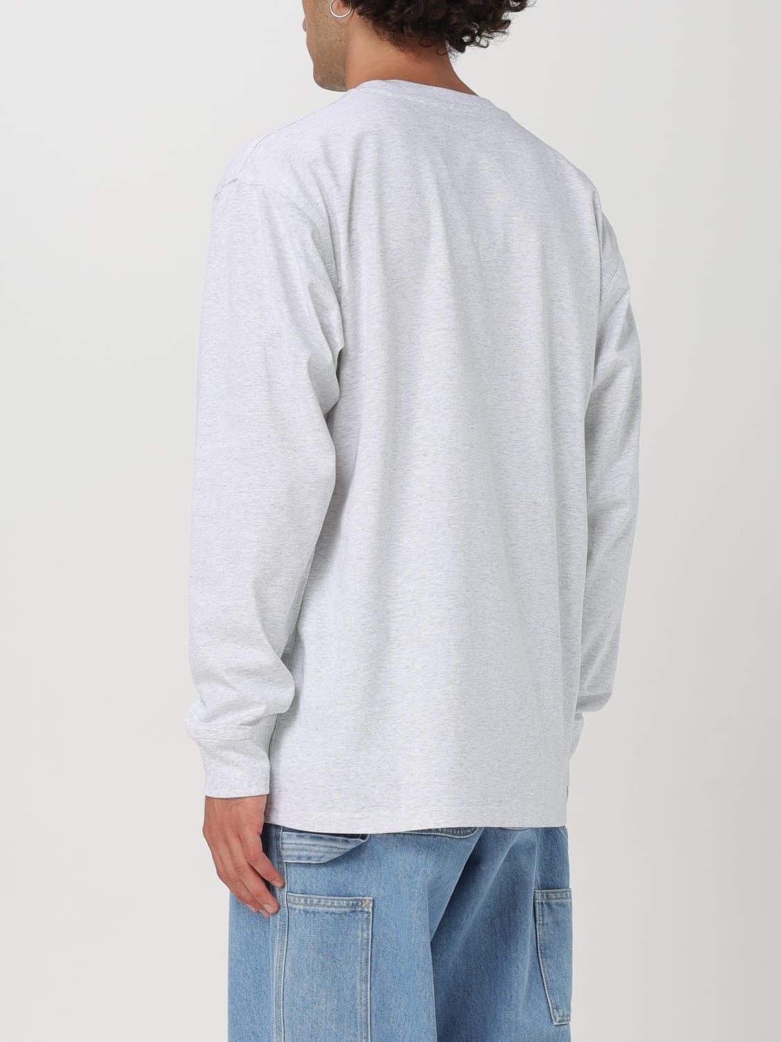 CARHARTT WIP T-SHIRT: T-shirt men Carhartt Wip, Grey - Img 2