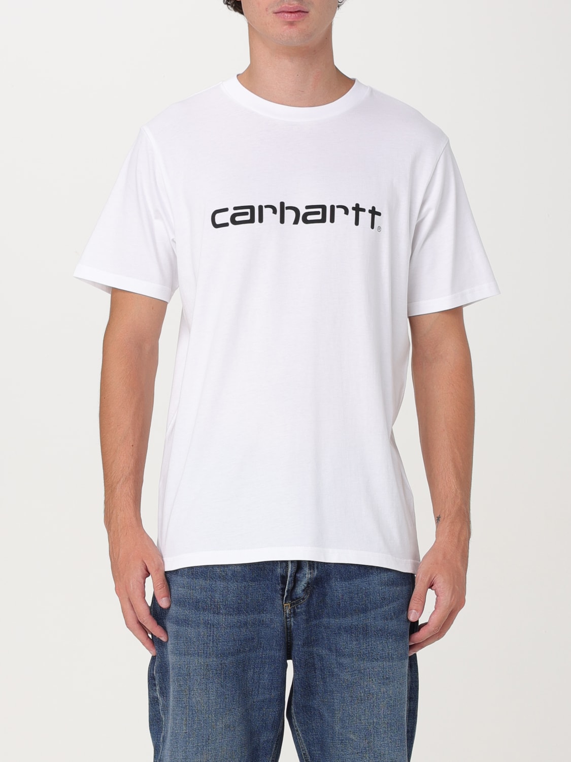 CARHARTT WIP T-SHIRT: T-shirt men Carhartt Wip, White - Img 1