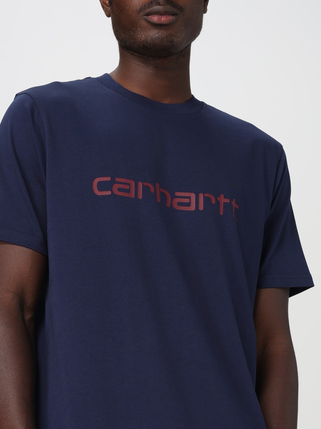 CARHARTT WIP T-SHIRT: T-shirt men Carhartt Wip, Navy - Img 3