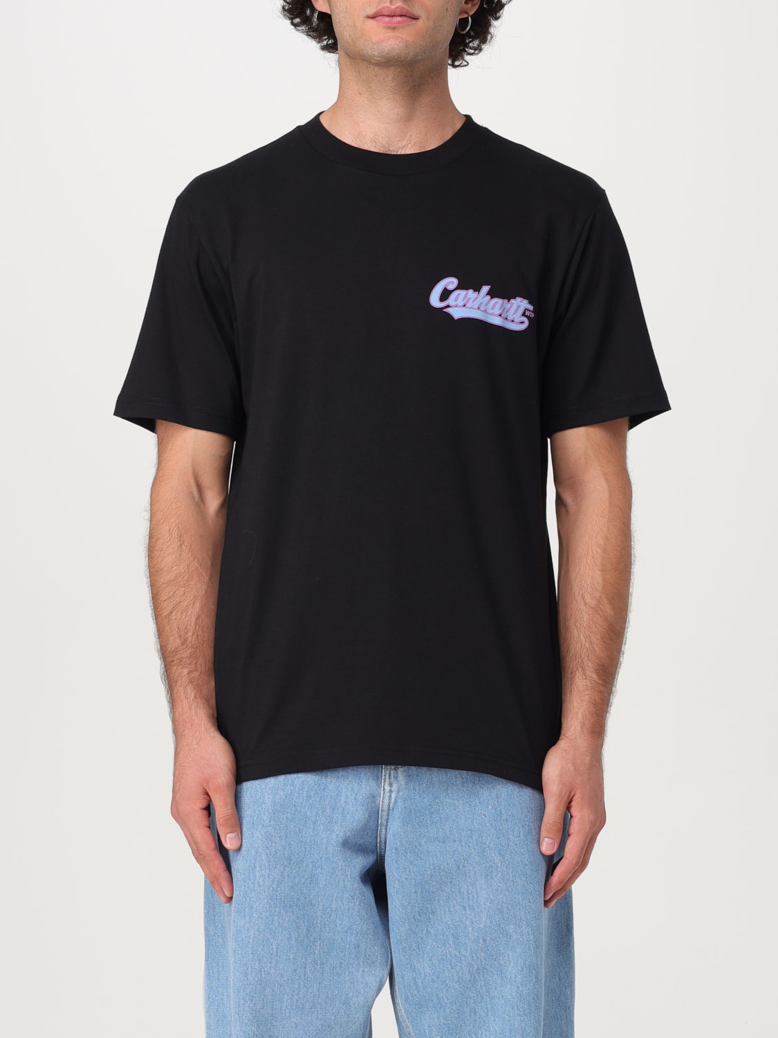 CARHARTT WIP T-SHIRT: T-shirt men Carhartt Wip, Black - Img 1