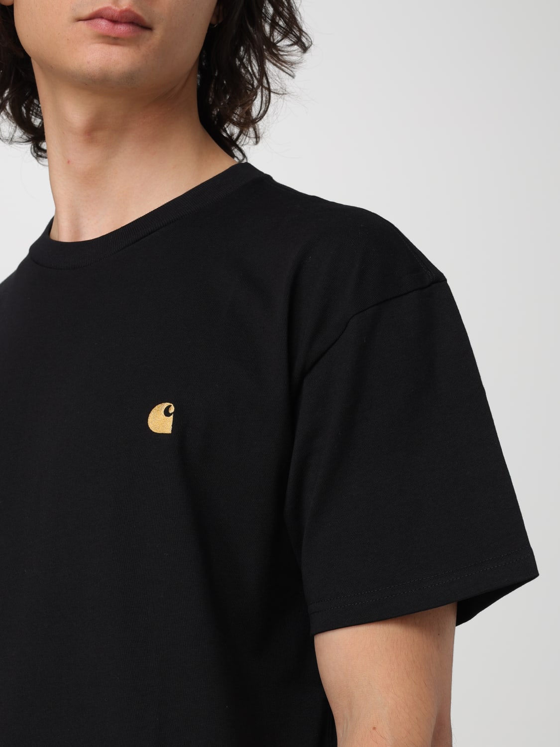 CARHARTT WIP T-SHIRT: T-shirt men Carhartt Wip, Black - Img 4