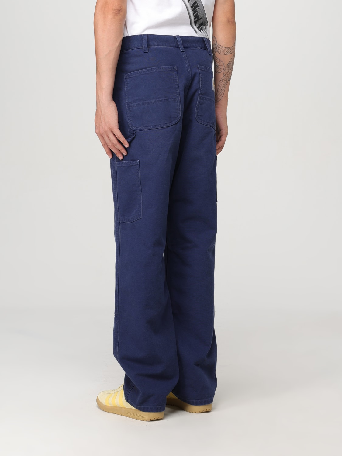 CARHARTT WIP PANTS: Pants men Carhartt Wip, Blue - Img 3