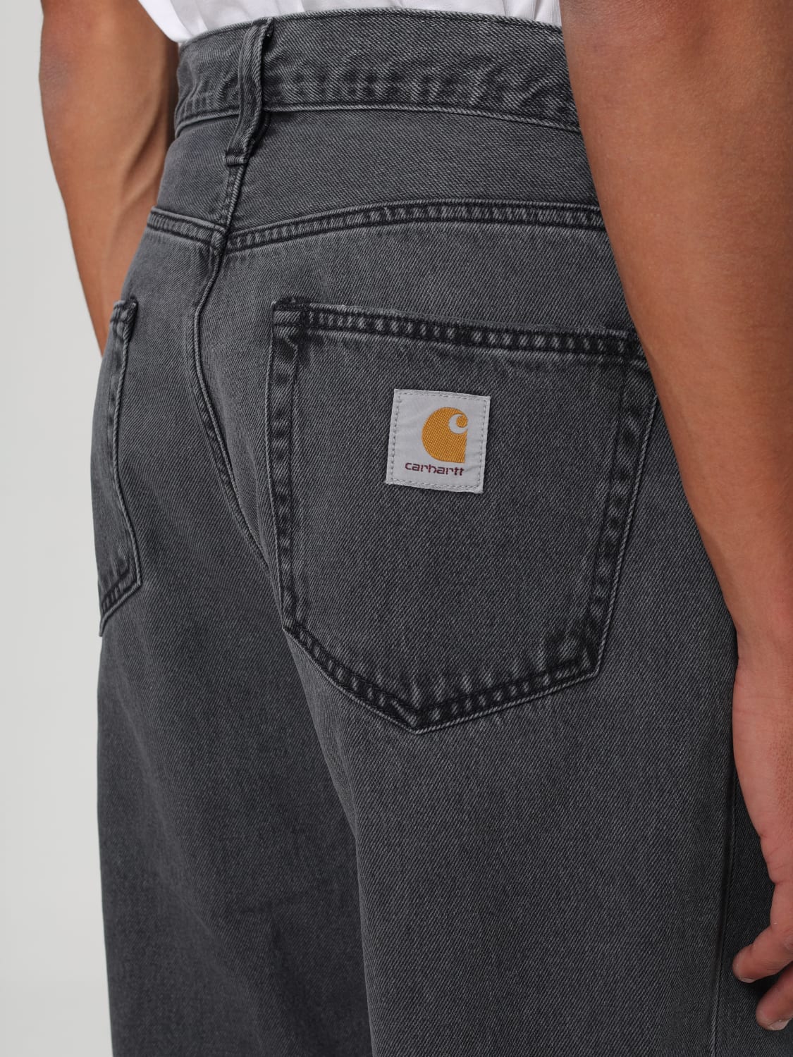 CARHARTT WIP JEANS: Jeans hombre Carhartt Wip, Negro - Img 4