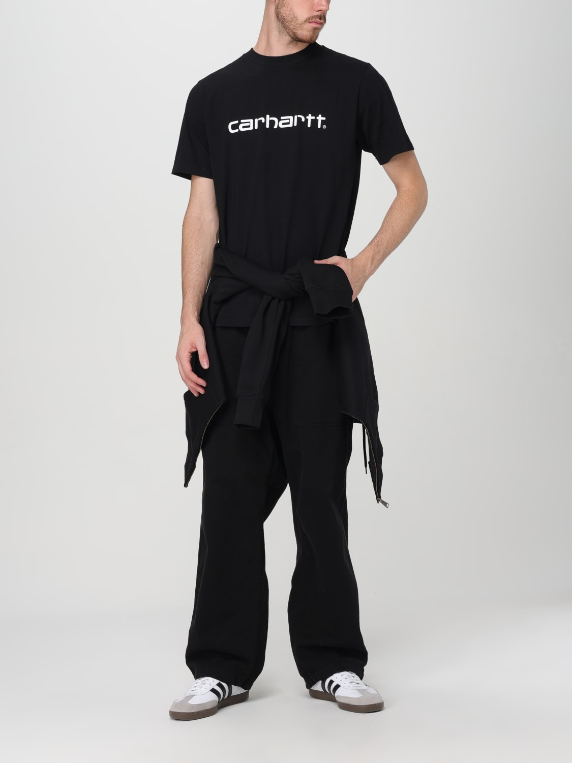 CARHARTT WIP PANTS: Pants men Carhartt Wip, Black - Img 2