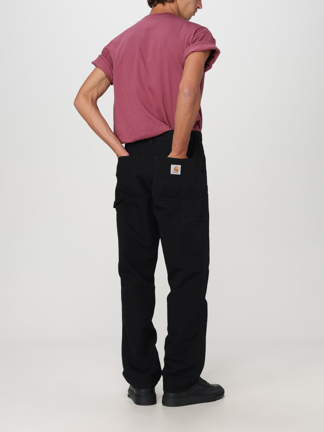 CARHARTT WIP HOSE: Hose herren Carhartt Wip, Schwarz 1 - Img 2