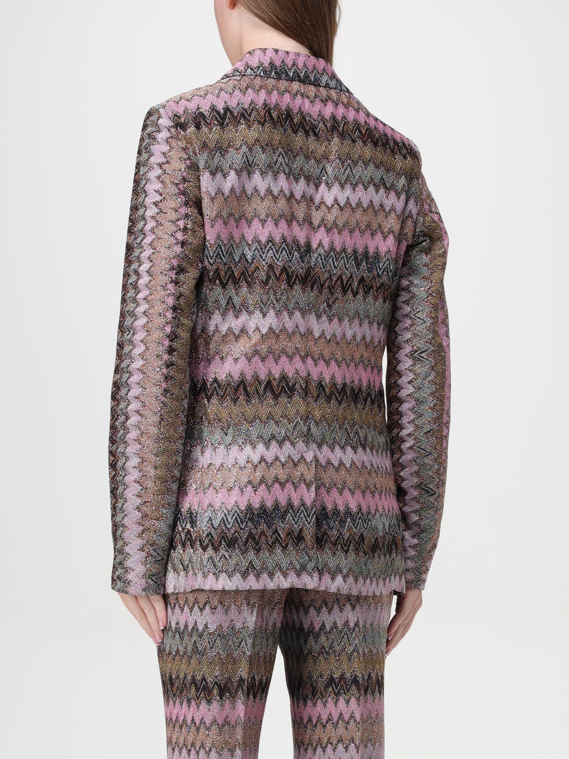 MISSONI 西服外套: 西服外套 女士 Missoni, 印花/多色 - Img 3