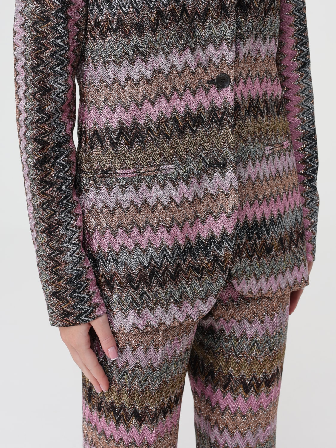 MISSONI 西服外套: 西服外套 女士 Missoni, 印花/多色 - Img 5