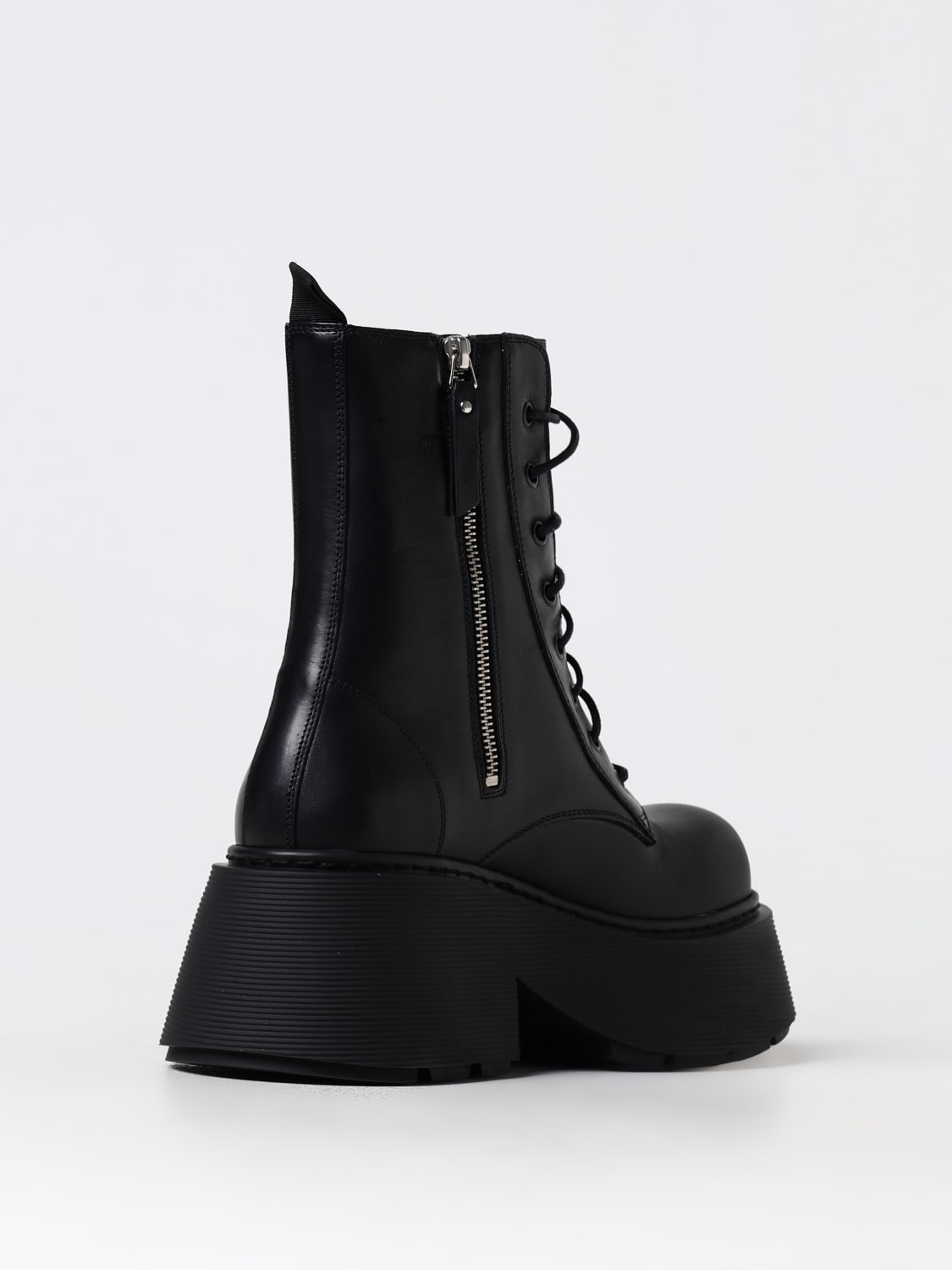 VIC MATIÉ FLAT ANKLE BOOTS: Flat ankle boots woman Vic MatiÉ, Black - Img 3