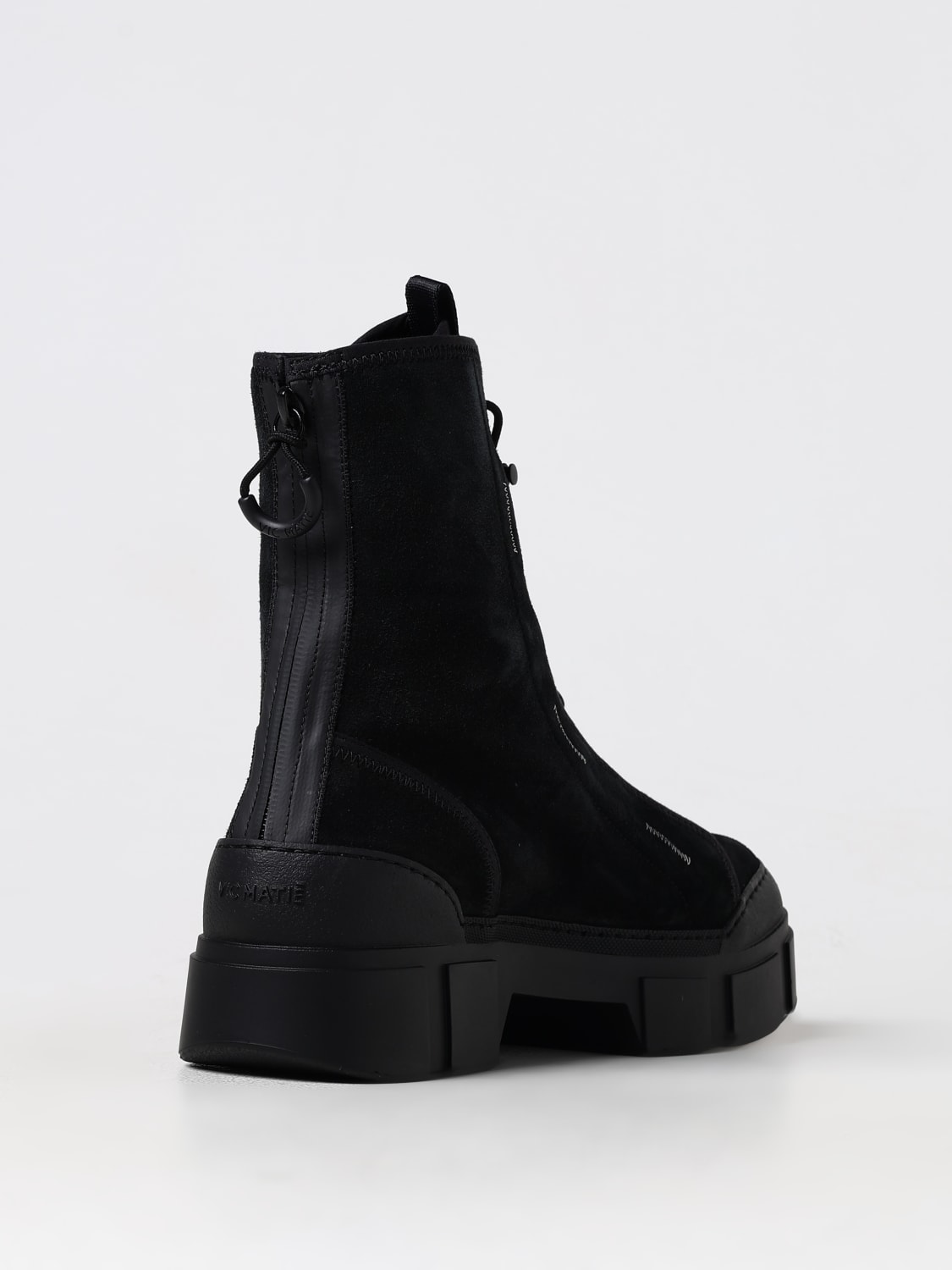 VIC MATIÉ FLAT ANKLE BOOTS: Flat ankle boots woman Vic MatiÉ, Black - Img 3