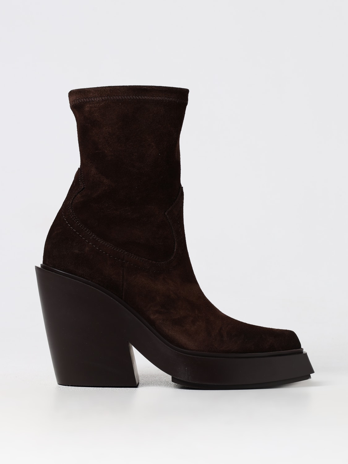 VIC MATIÉ FLAT ANKLE BOOTS: Flat ankle boots woman Vic MatiÉ, Dark - Img 1