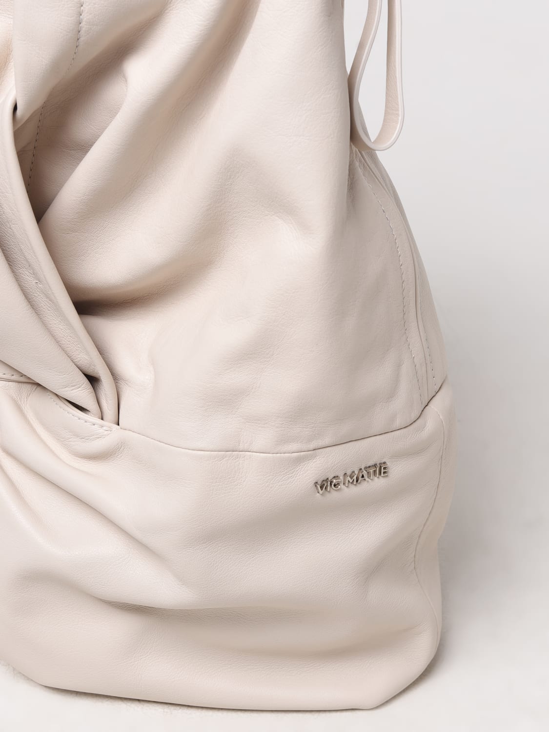 ショルダーバッグ・ポシェット VIC MATIE Woman Shoulder bag Beige 1F0822T999BOMB M22 Vic Matié Outlet: Shoulder bag woman - Beige | Vic Matié