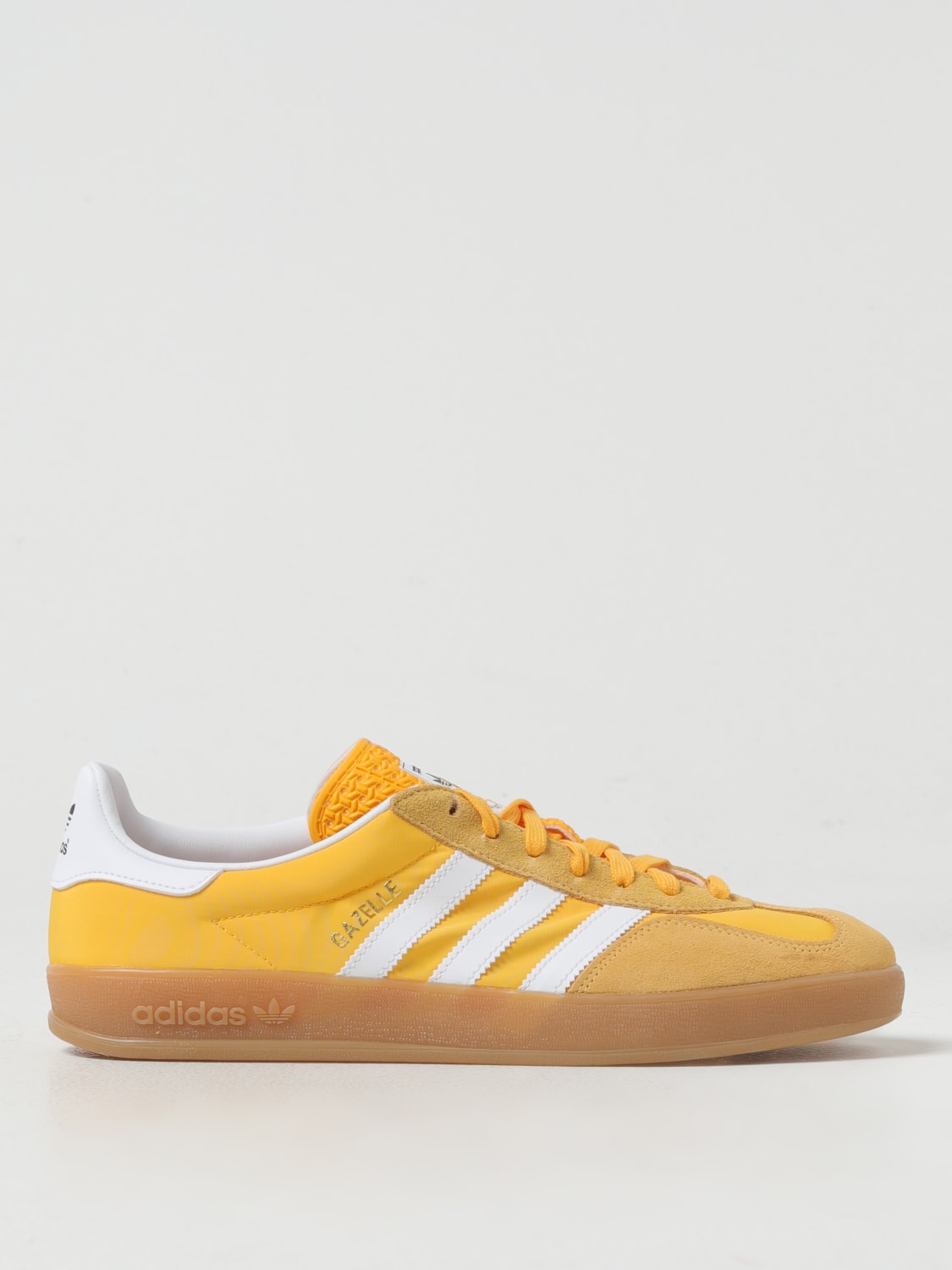 Giglio Sneakers Gazelle Adidas Originals in nylon e camoscio