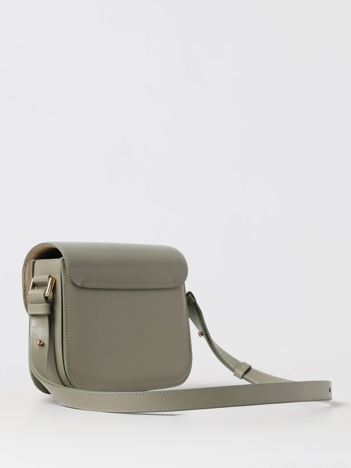 A.P.C. MINI BAG: Shoulder bag woman A.P.C., Charcoal - Img 2