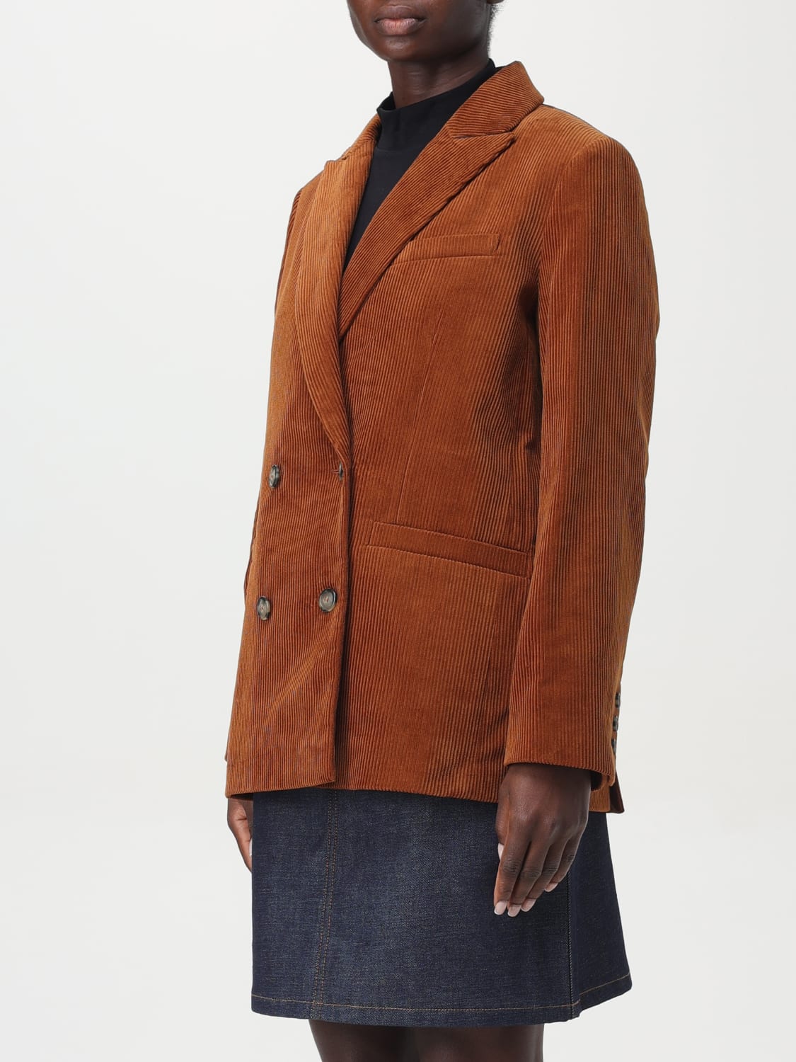 A.P.C. BLAZER: Blazer femme A.P.C., Rouille - Img 3