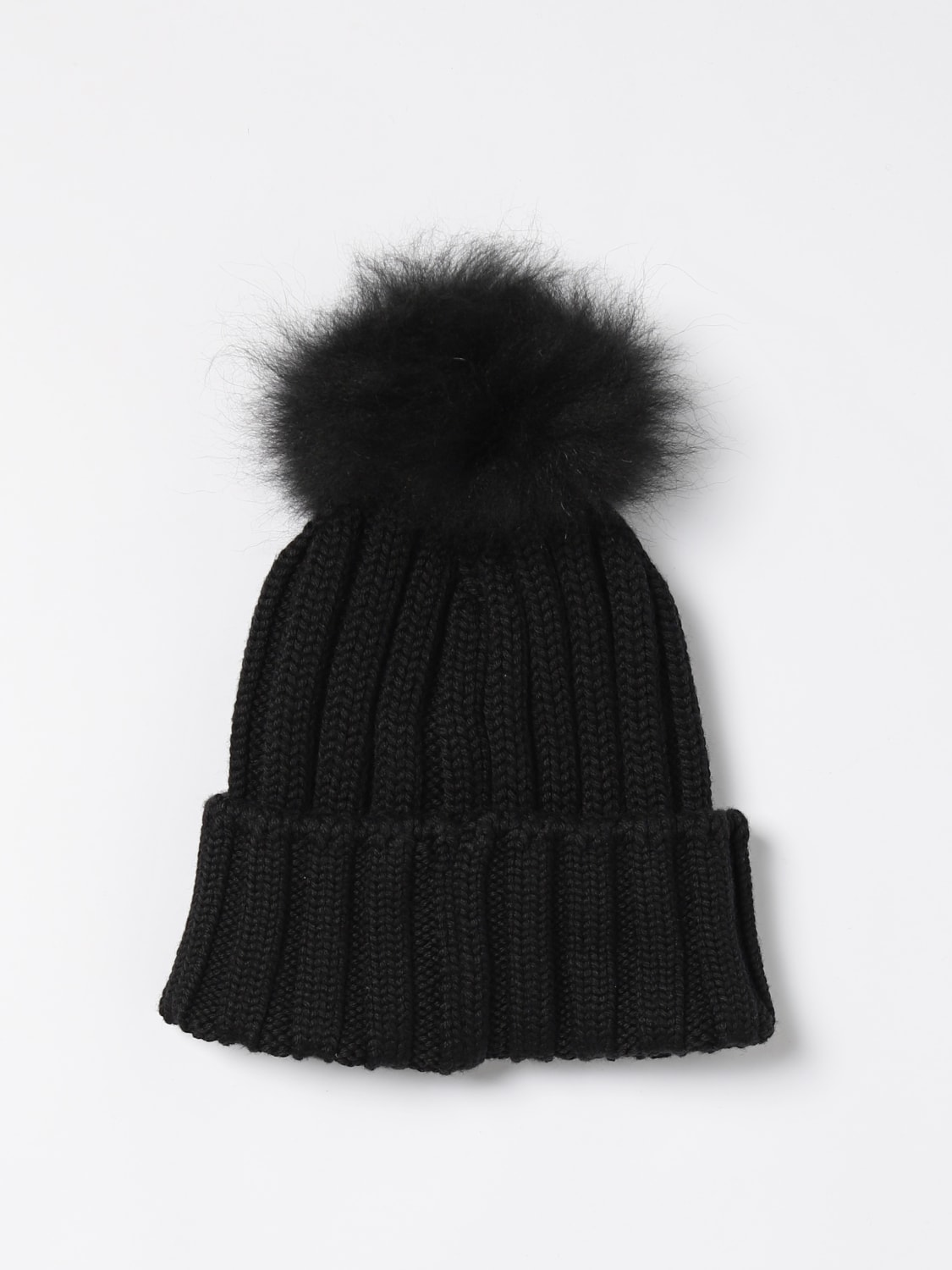 WOOLRICH SOMBRERO: Bufanda mujer Woolrich, Negro - Img 2