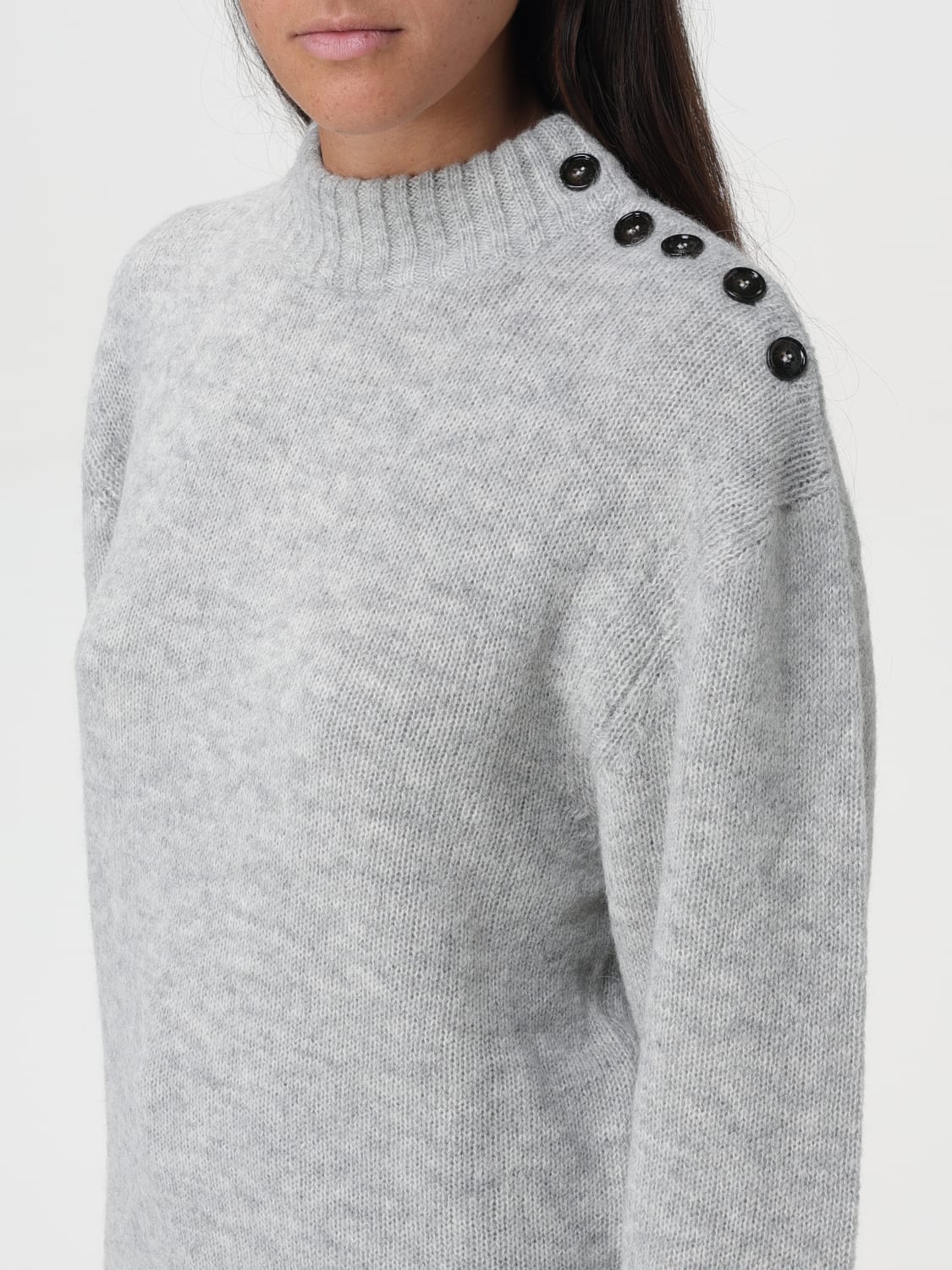 WOOLRICH MAGLIA: Maglia di lana Woolrich, Grigio - Img 3