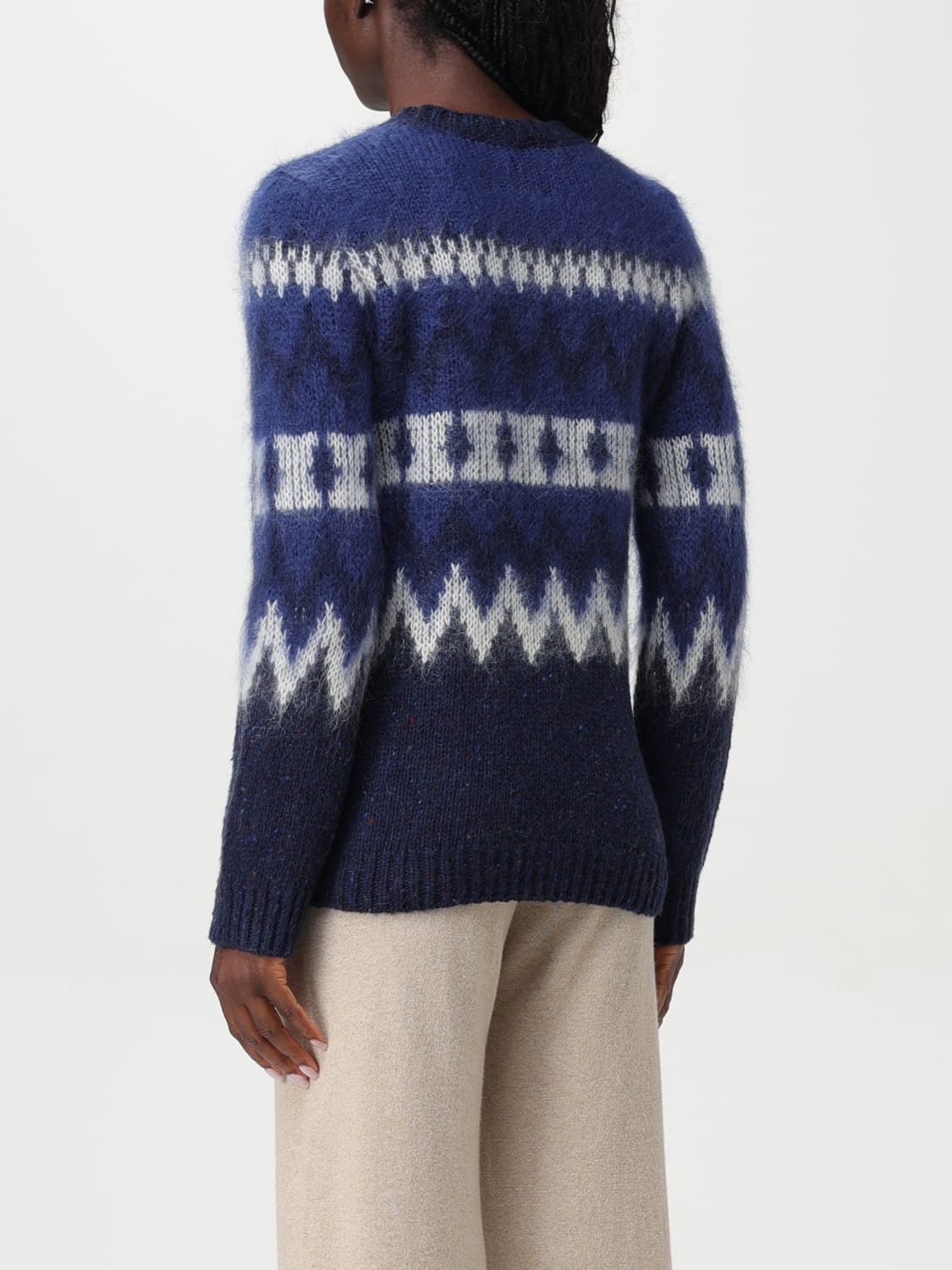 WOOLRICH SWEATER: Sweater woman Woolrich, Blue - Img 2