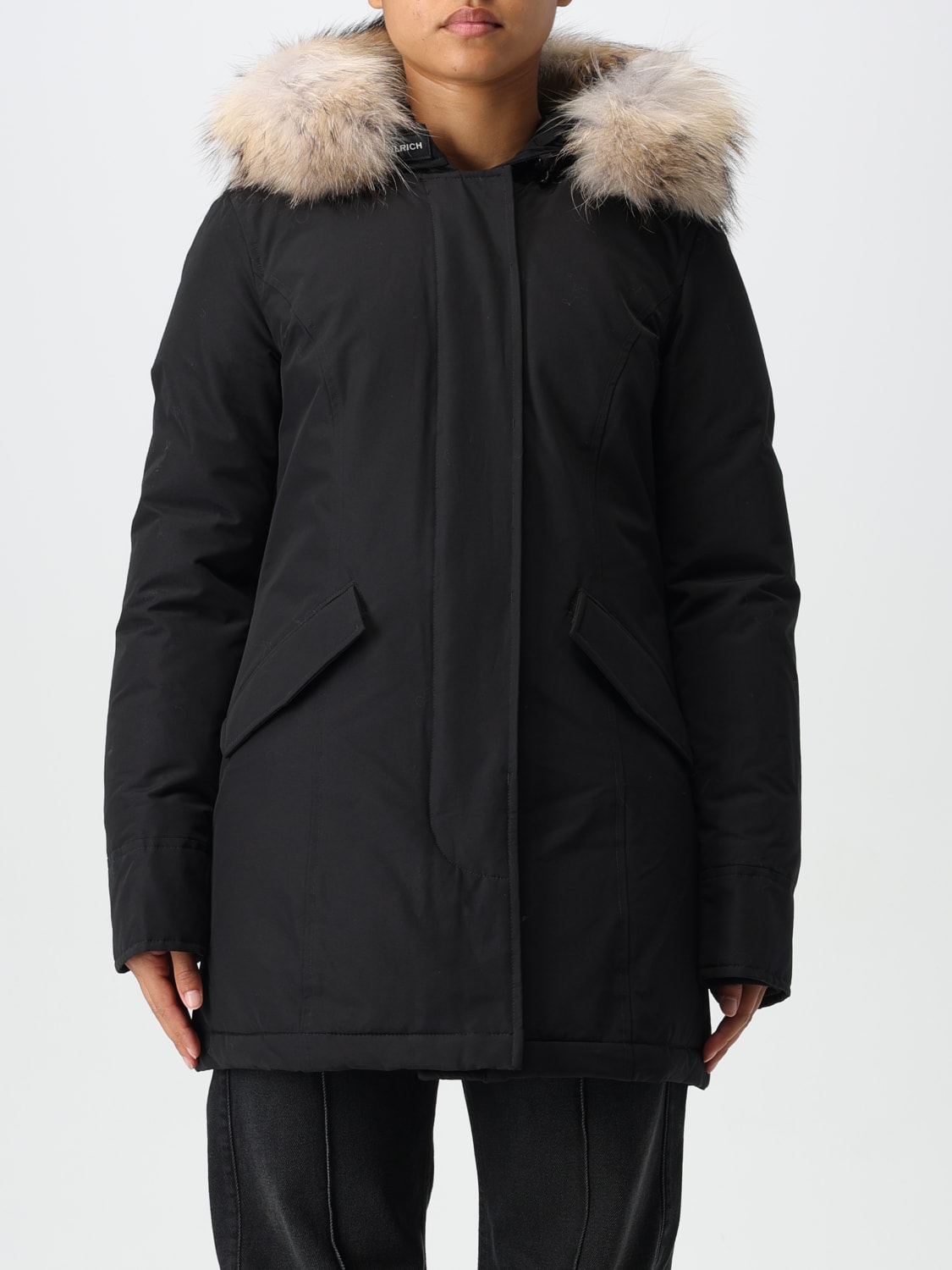 WOOLRICH 外套: 外套 女士 Woolrich, 黑色 - Img 1