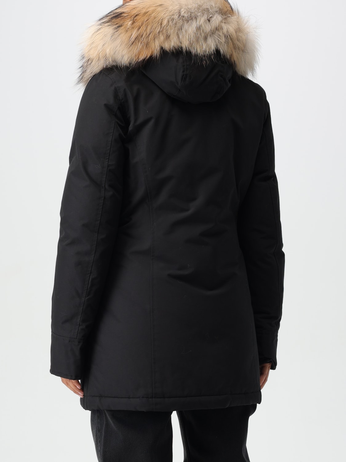 WOOLRICH 外套: 外套 女士 Woolrich, 黑色 - Img 2