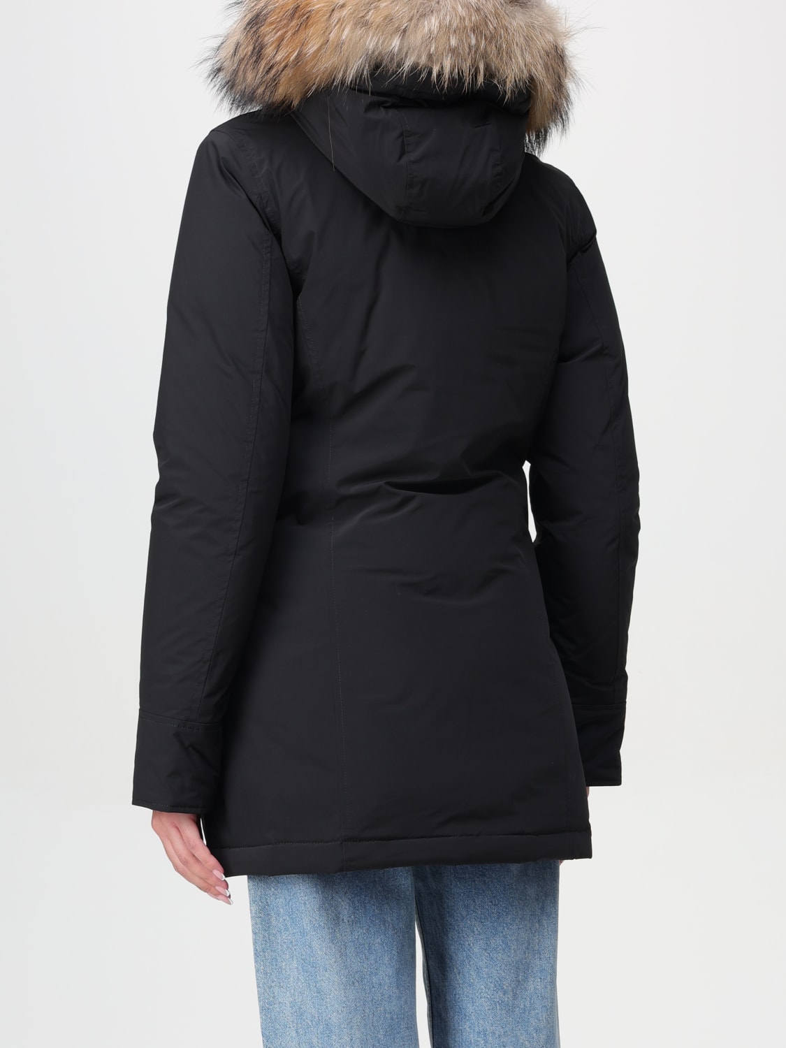 WOOLRICH 外套: 外套 女士 Woolrich, 黑色 - Img 2