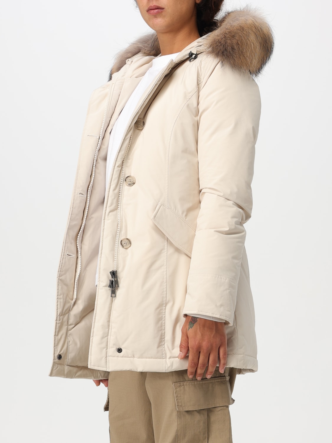 WOOLRICH VESTE: Veste femme Woolrich, Beige - Img 3