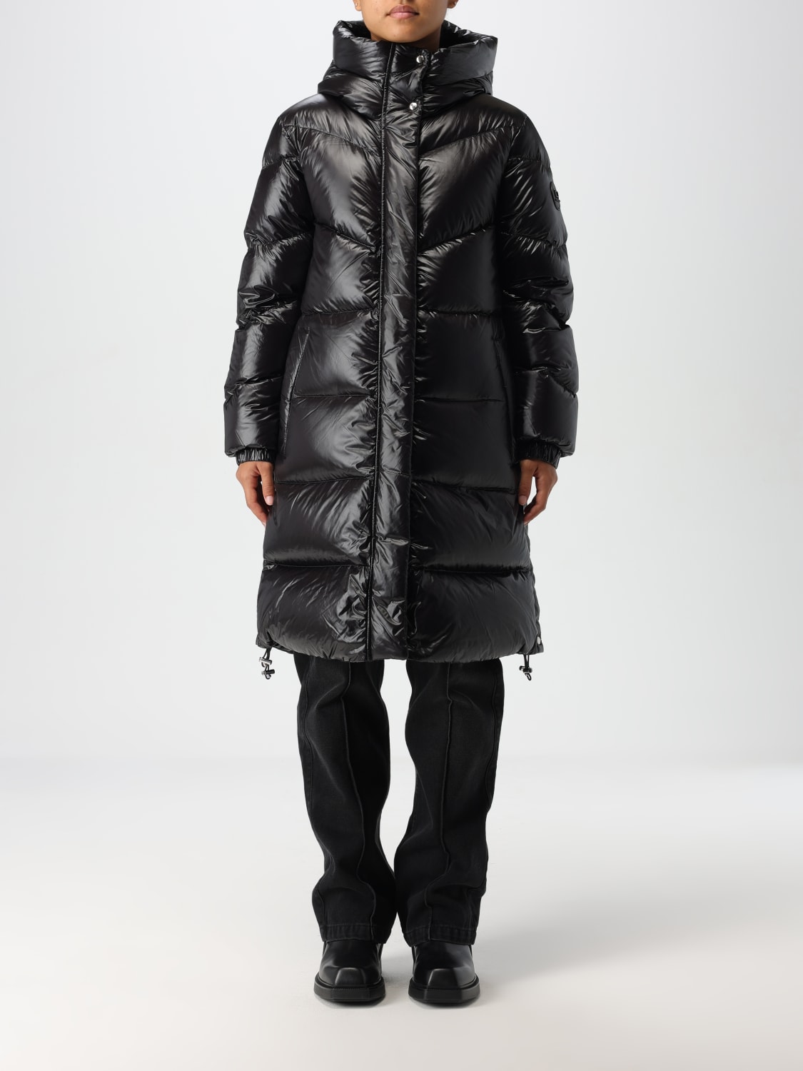 WOOLRICH 外套: 外套 女士 Woolrich, 黑色 - Img 1