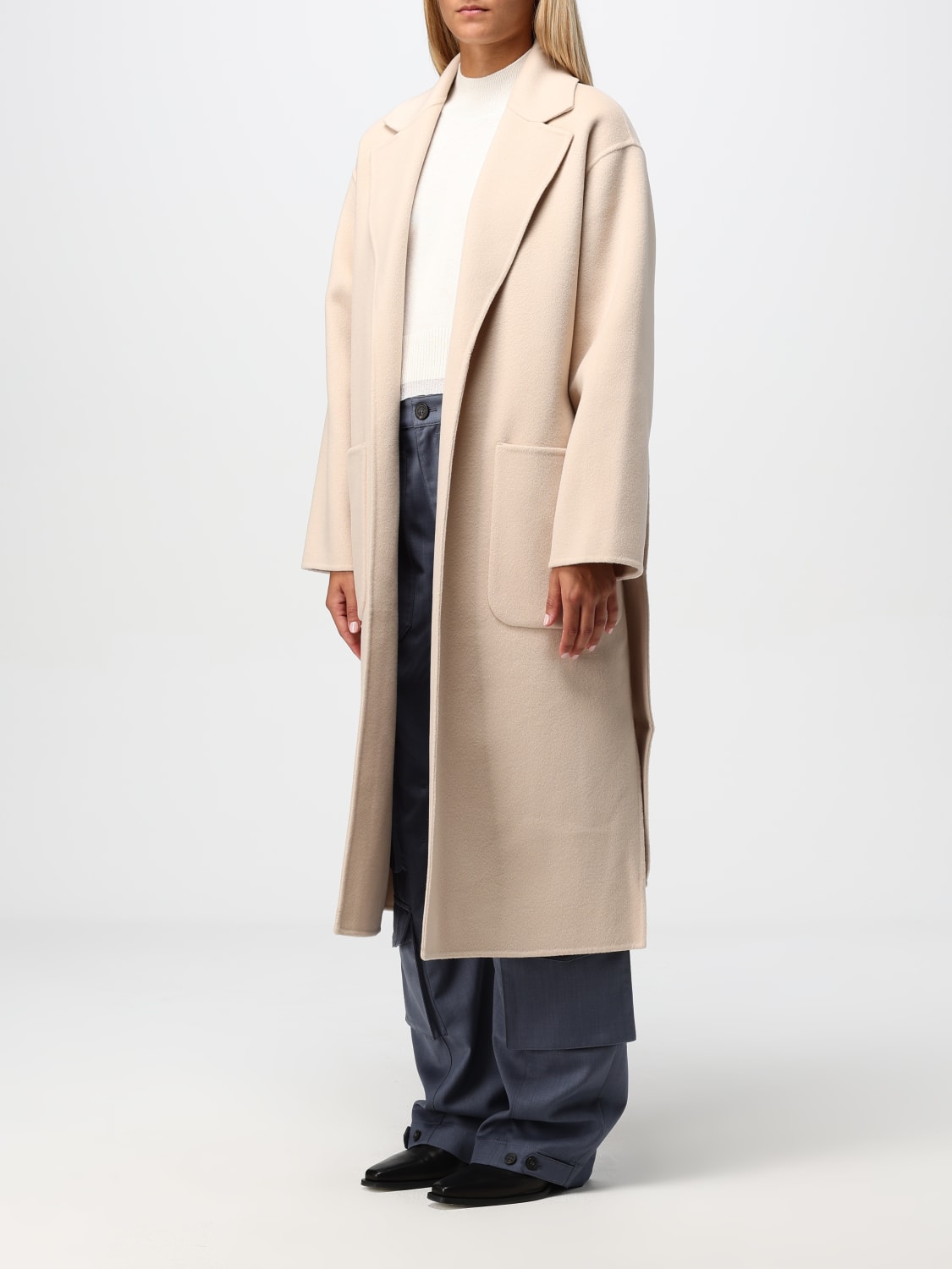 WOOLRICH COAT: Jacket woman Woolrich, Beige - Img 3