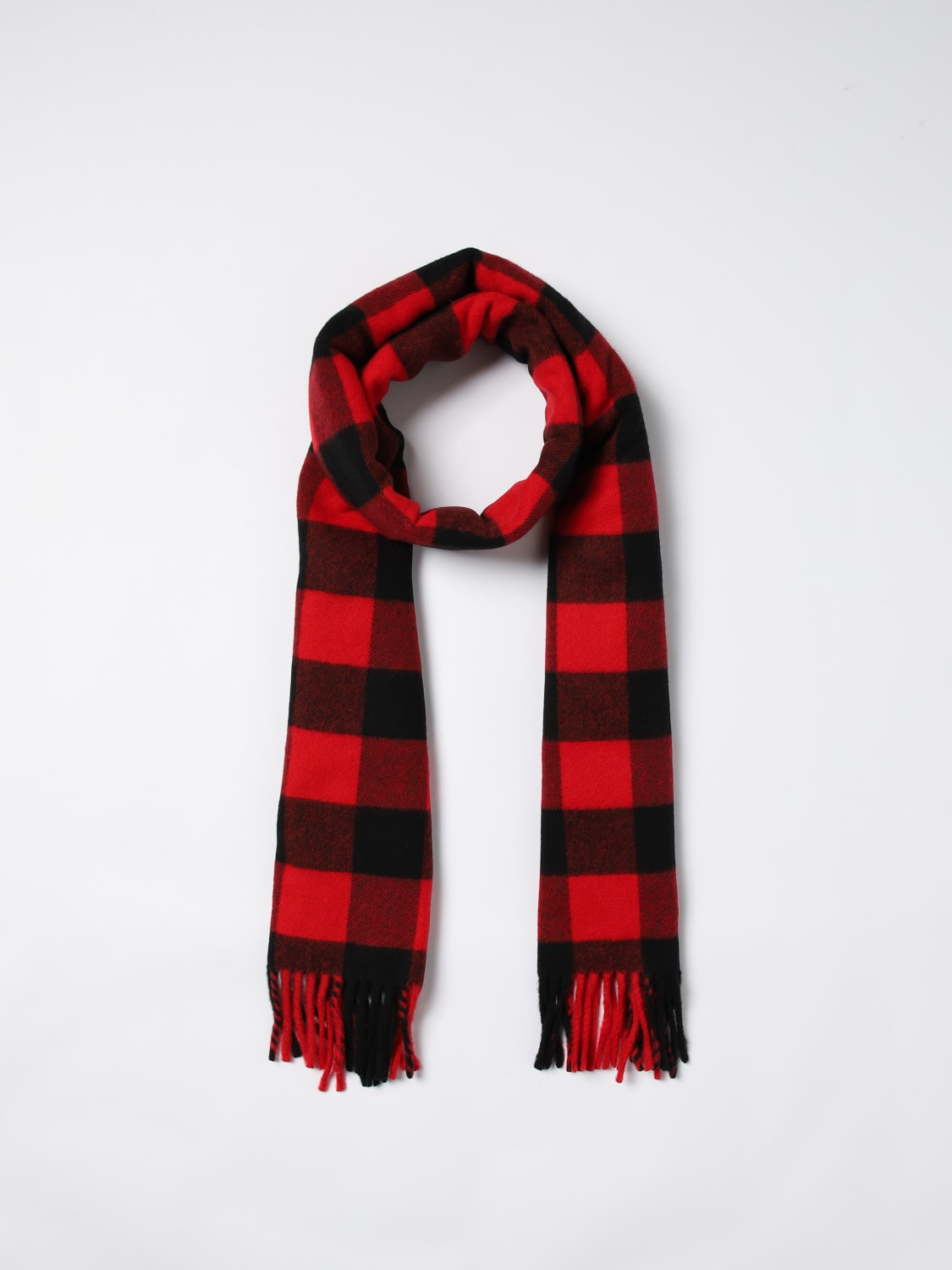 WOOLRICH BUFANDA: Bufanda hombre Woolrich, Rojo - Img 2