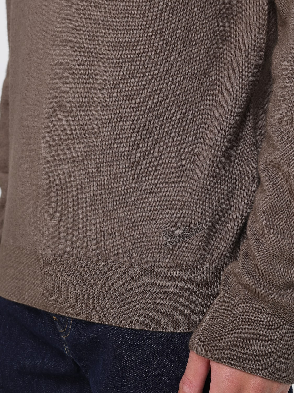 WOOLRICH SWEATER: Sweater men Woolrich, Sand - Img 3