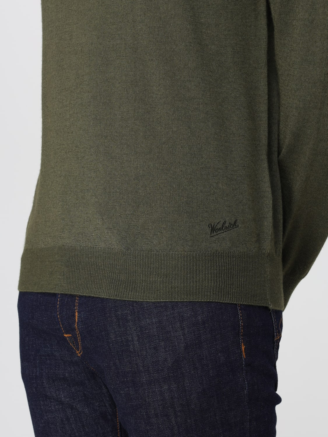 WOOLRICH セーター: セーター メンズ Woolrich, ミリタリー - Img 3