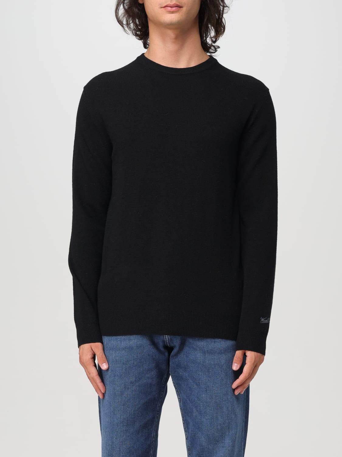 WOOLRICH SWEATER: Sweater men Woolrich, Black - Img 1