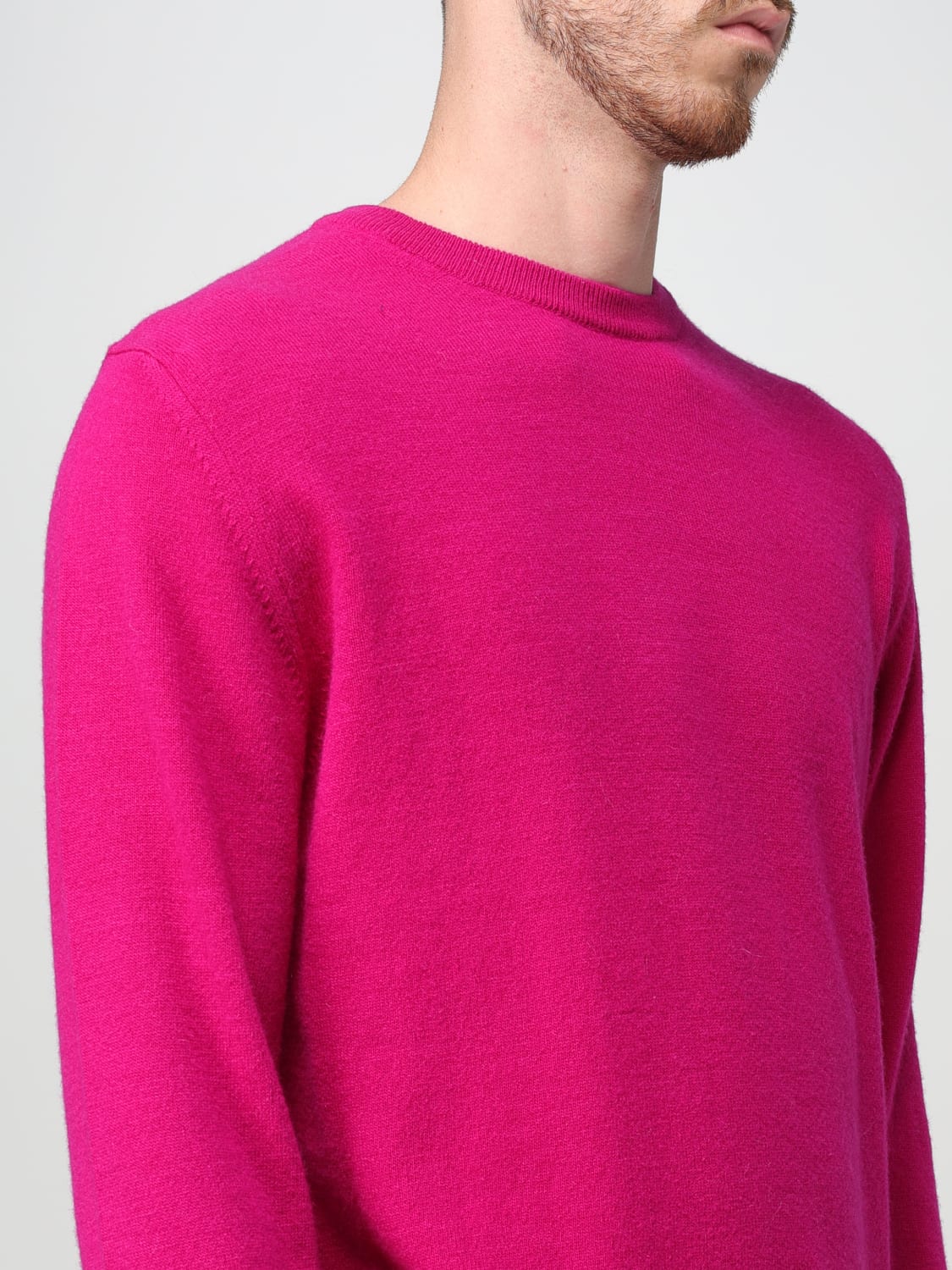 WOOLRICH SWEATER: Sweater men Woolrich, Fuchsia - Img 3