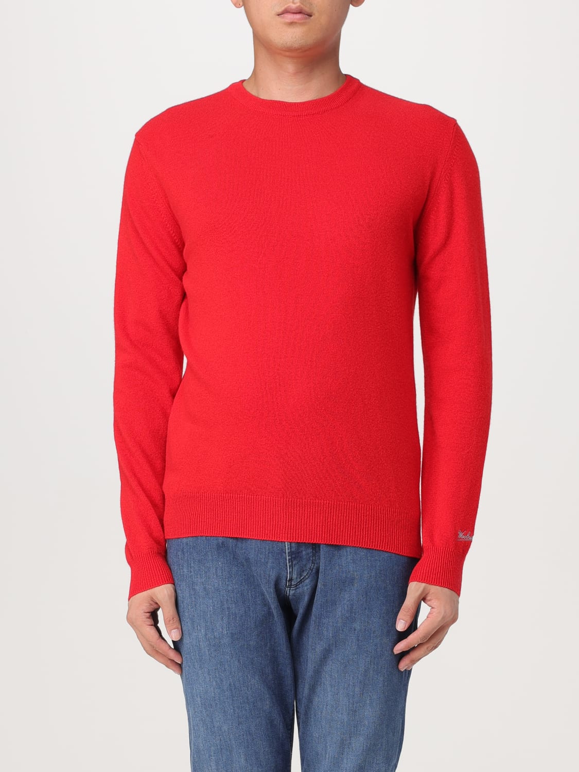 WOOLRICH SWEATER: Sweater men Woolrich, Red - Img 1