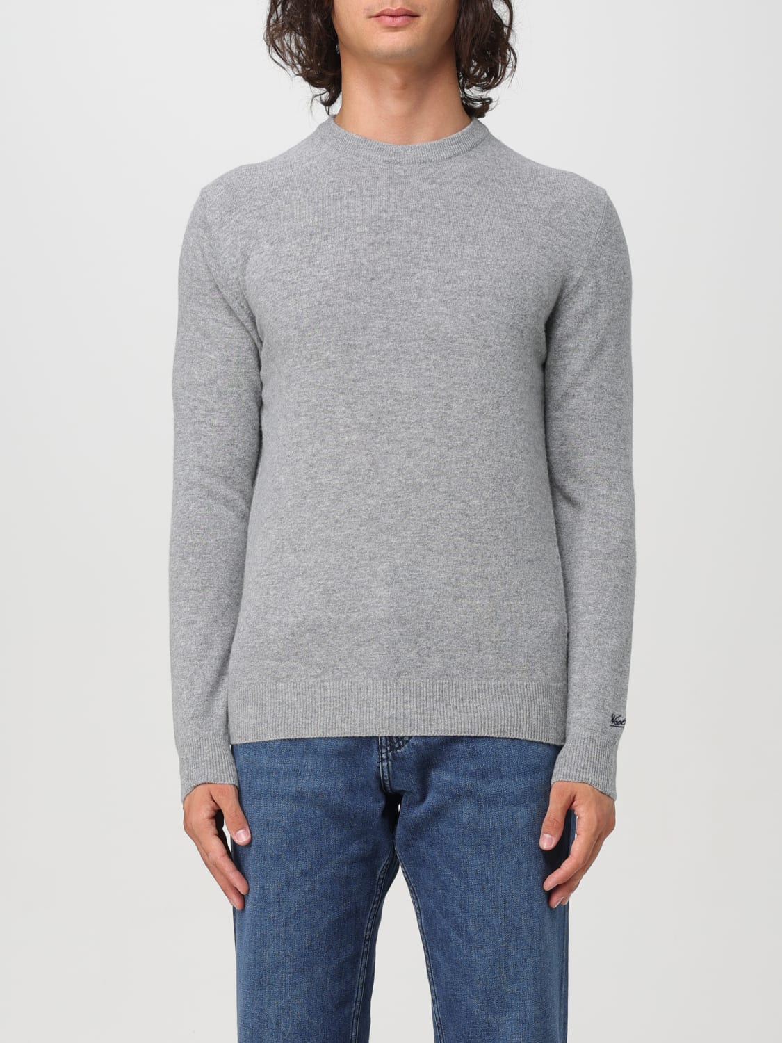 WOOLRICH SWEATER: Sweater men Woolrich, Grey - Img 1