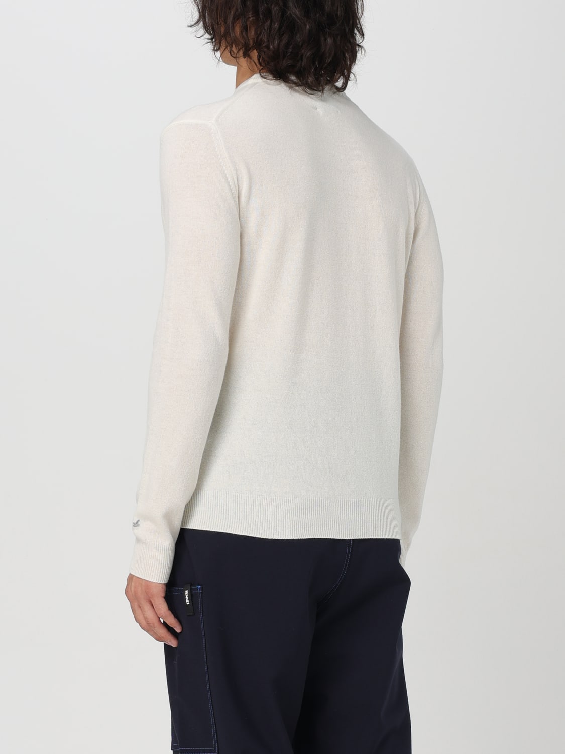 WOOLRICH SWEATER: Sweater men Woolrich, Yellow Cream - Img 2