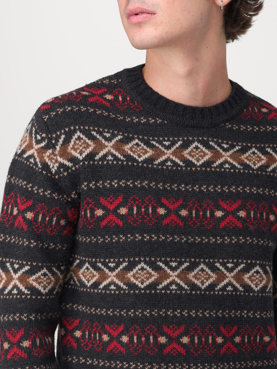 WOOLRICH SWEATER: Sweater men Woolrich, Black - Img 3