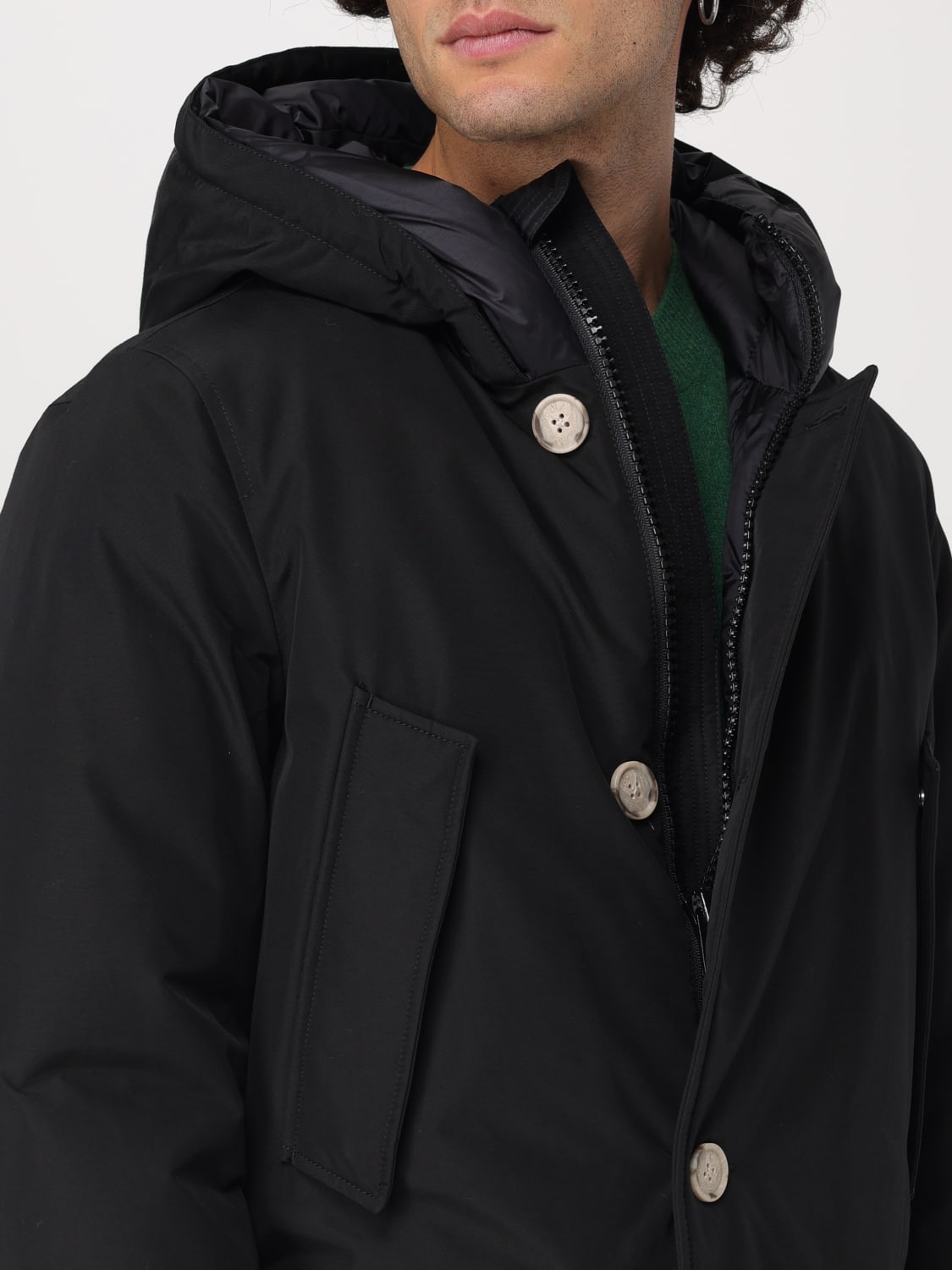 WOOLRICH JACKET: Jacket men Woolrich, Black - Img 4