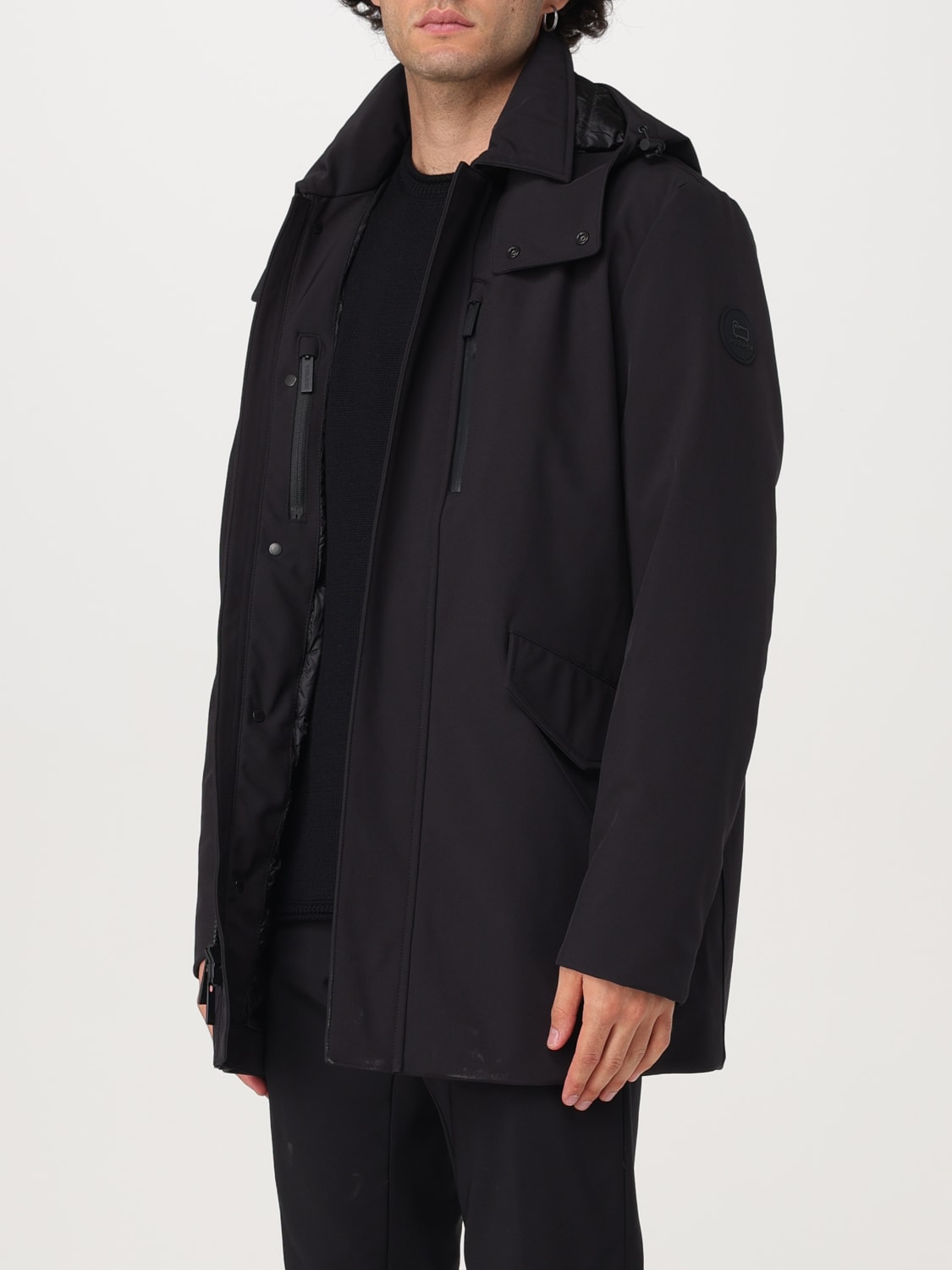 WOOLRICH CHAQUETA: Chaqueta hombre Woolrich, Negro - Img 3