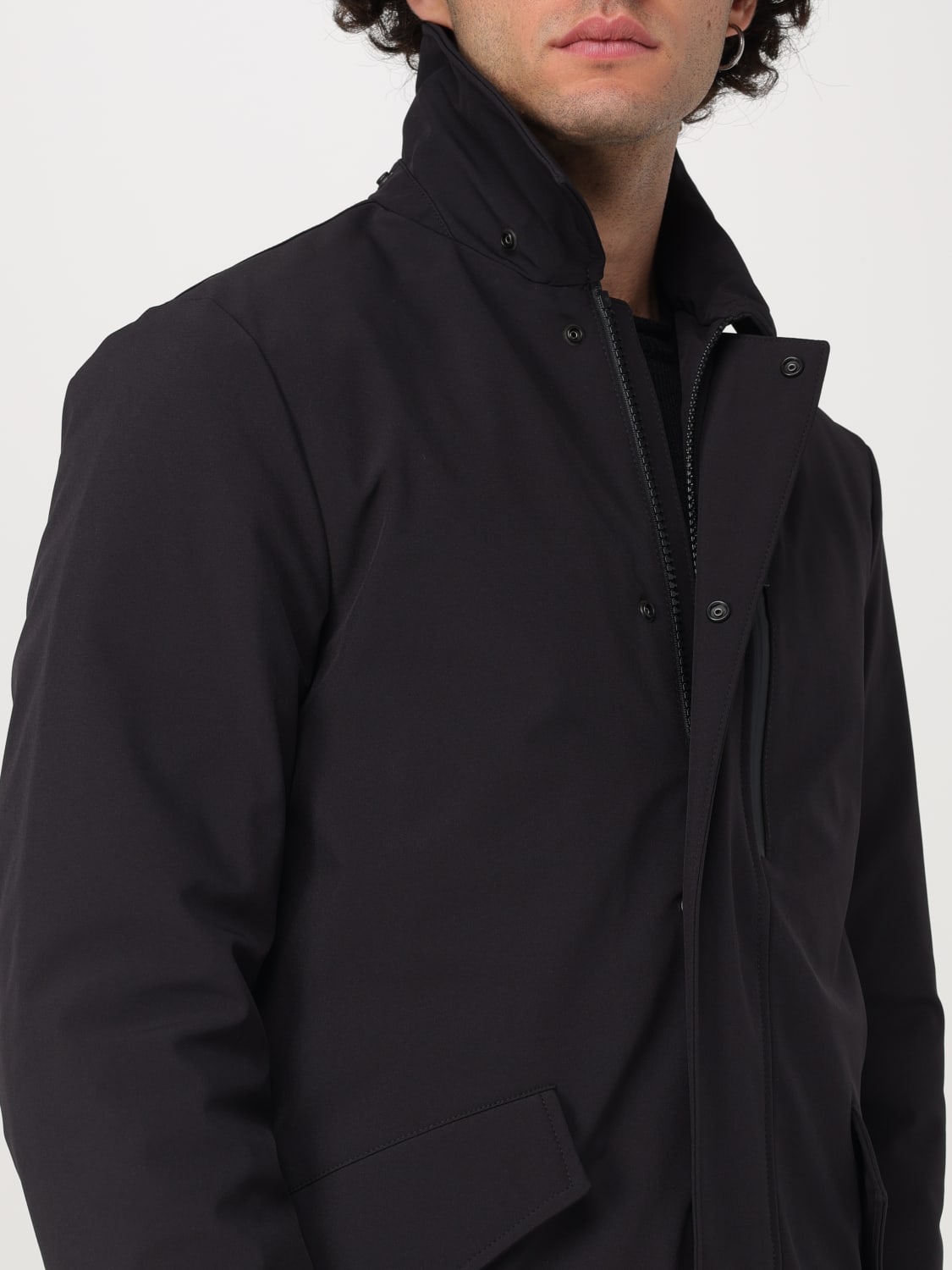 WOOLRICH CHAQUETA: Chaqueta hombre Woolrich, Negro - Img 4