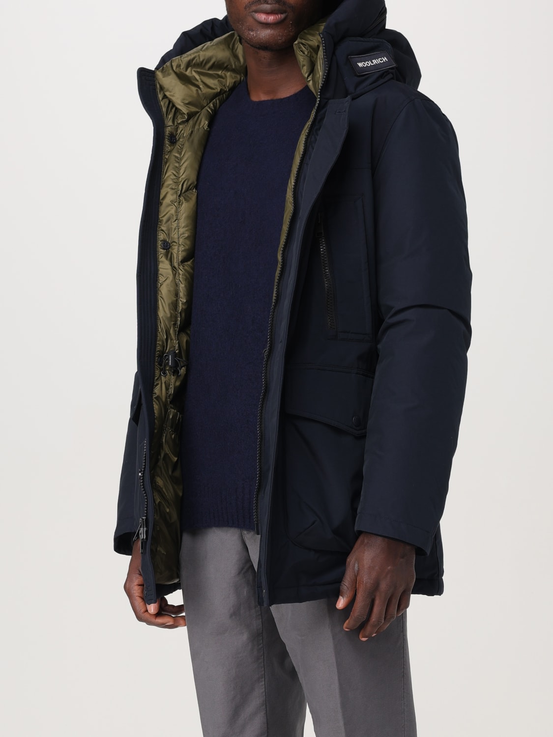 WOOLRICH JACKET: Jacket men Woolrich, Blue - Img 3