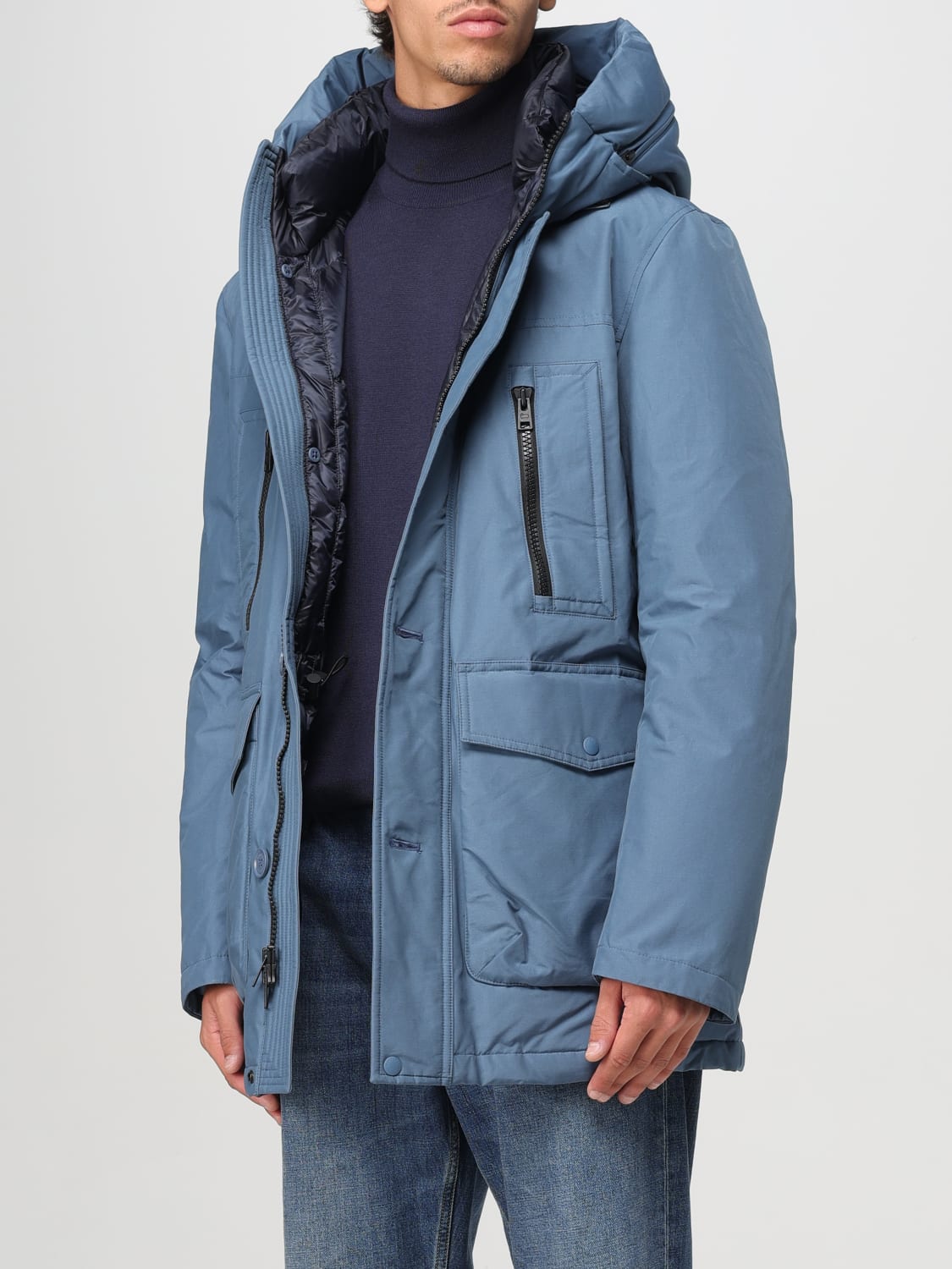 WOOLRICH VESTE: Veste homme Woolrich, Bleu 1 - Img 3