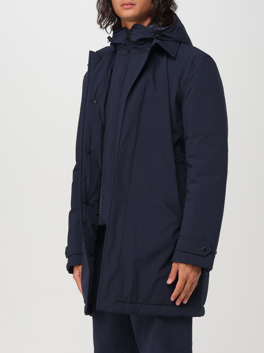 WOOLRICH GIACCA: Giacca Woolrich in nylon, Blue - Img 3