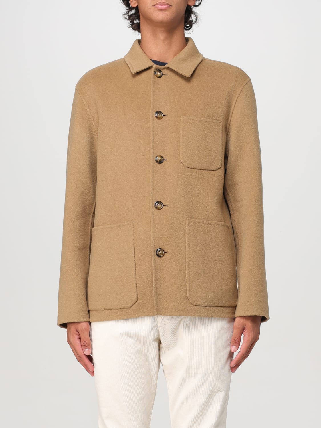 Giglio Overshirt Woolrich in lana vergine