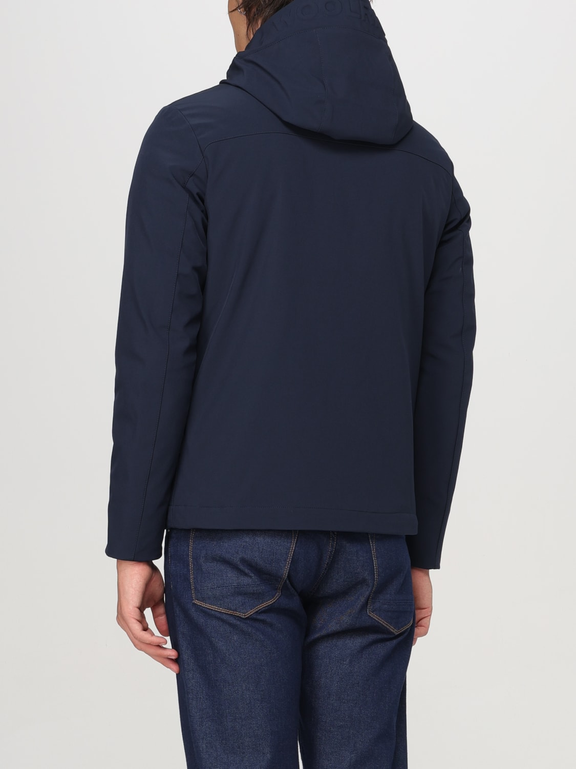 WOOLRICH GIACCA: Giubbotto Woolrich in nylon stretch , Blue - Img 2